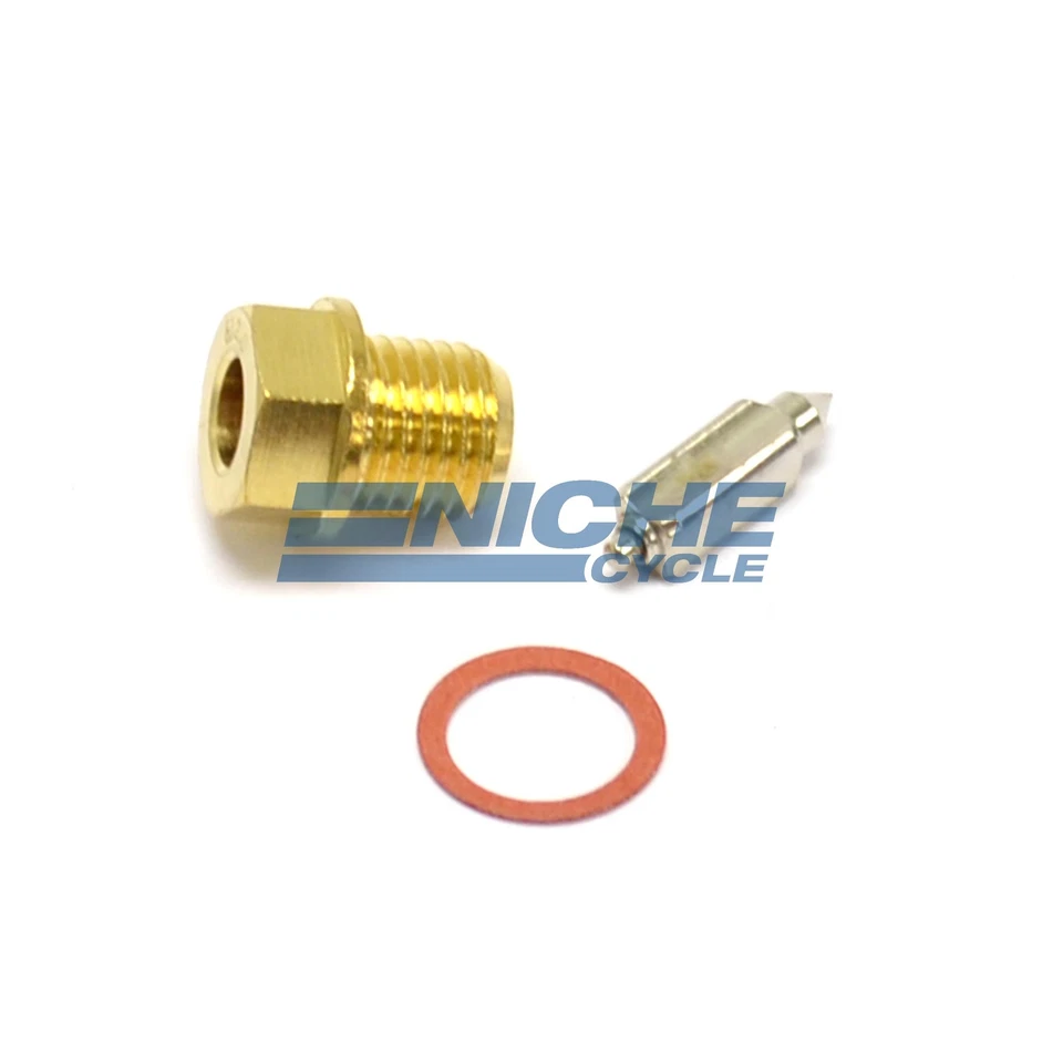 Honda OE Style Motorcycle Carburetor Needle & Seat Float Valve 16011-302-004 - Image 1 of 1