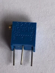 Trimmer potentiometer 3266X-1-501 Bourns Through hole H1605 - Picture 1 of 1