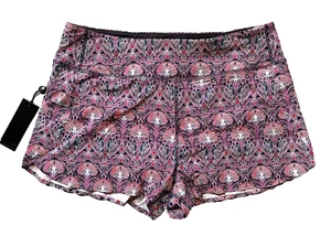 Neu! Greyson Damen XL Nouveau Floral Phoenix 2-in-1 Shorts Stretch Logo Tasche - Bild 1 von 13