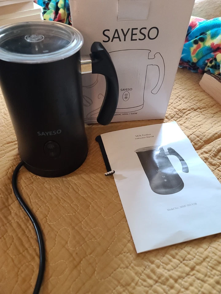 SAYESO MMF-503-V2B  Milk Frother black tested  - Image 1 of 4