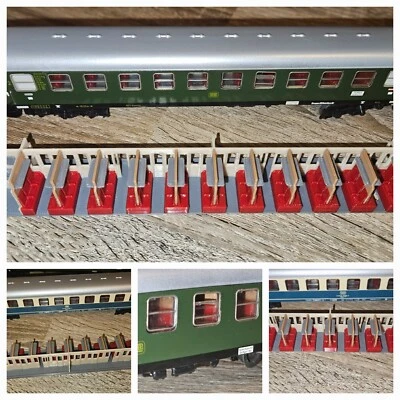 MAUSIS 3D DRUCK Märklin 4022, 4052 / Primex 4198 H0 - Inneneinrichtung Mehrfarbig 3D Druck. Neu