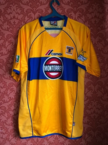 RARE vintage Tigres de la U.A.N.L 2004-2005 home football shirt jersey maglia Cover