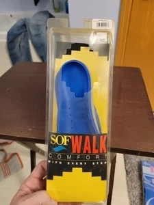 Vintage SOF WALK Womens sz 6.5 Comfort Insoles - IMPAC Plus Technology NOS  - Picture 1 of 8