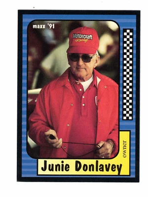 1991 Maxx Junie Donlavey #74 - Image 1 of 2