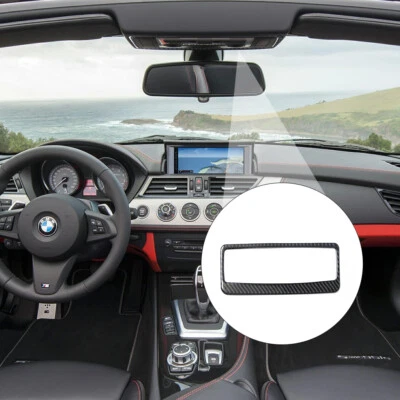 Cubierta de consola superior interior de fibra de carbono para BMW Z4 E89 2009-2016 Foto 1 de 4