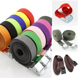 Ratchet Tie Zinc Buckle Strap Strap Goods Down Card Board Multi-Color Alloy - Picture 1 of 19