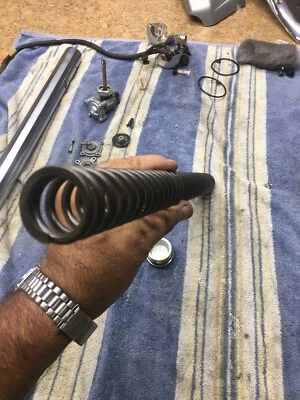 Muelle horquilla delantera Honda VTX1300C 2004.  Foto 1 de 3