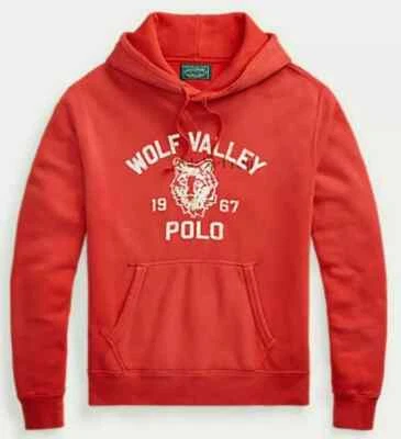Ralph Lauren Polo Southwestern Wolf Valley Sportsman Azteca Indian Chief Sudadera con Capucha Foto 1 de 4