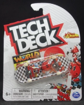 Techdeck World Industries Red Devil Ultra Rare Spin Master Fingerboard - Image 1 of 2