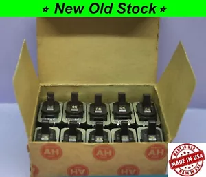 Lot 10 Vintage Despard Interchangeable Toggle Switch Double-Pole DPST, Brown H&H - Picture 1 of 6