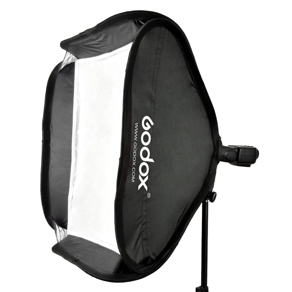 Godox 40 * 40cm / 15" * 15" Softbox Diffuser with  S-type Bracket Bowens U0M9 - Image 1 of 4
