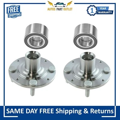 Nuevo kit de cojinete de cubo de rueda delantera izquierda derecha lateral para Honda Civic Del Sol 1992-2000 Foto 1 de 4