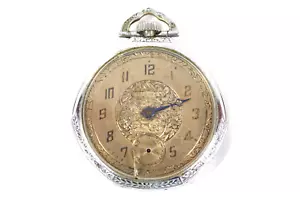 Meyer & Studeli Swiss Pocket Watch 6 Jewels Antique Swiss Watch Parts or Restore - Picture 1 of 10