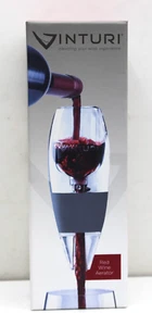 VINTURI Gray Acrylic Wine Aerator for Red Wines. NEW, OPEN BOX. - Picture 1 of 4
