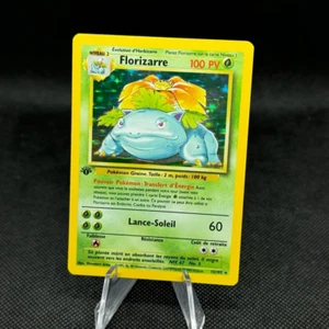 1999 Pokemon Base Set Venusaur Holo 1st Edition French 15/102 Rare - Picture 1 of 2
