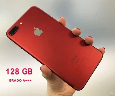 Apple iPhone 7 PLUS 128 GB - ROSSO(RED) Grado A+++   -Batteria 100%  -Come Nuovo - Immagine 1 di 4