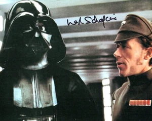 Film Autograph: LESLIE SCHOFIELD (Star Wars IV: A New Hope) Signed Photo - Picture 1 of 1