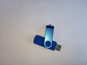 Chiavetta Usb 100gb Blu - Foto 1 di 7