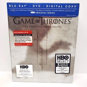 Game of Thrones Season 3 Blu-Ray DVD Digital Copy w/ Bonus Disc Target Exclusive - Picture 1 of 5