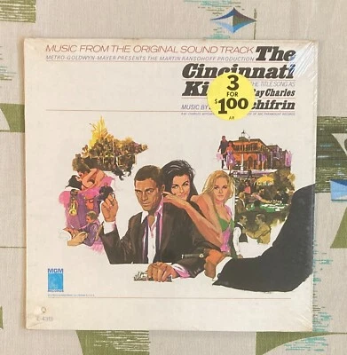The Cincinnati Kid SEALED LP Lalo Schifrin 1965 Ray Charles M-/M - Image 1 of 2