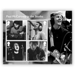 Royal Mail 2021 - Paul McCartney - sheet of 4 stamps - MNH - Picture 1 of 5