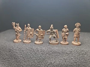Collectibles METAL FIGURINES SOLDIER Lot of 6 pieces VINTAGE - KINDER SURPRISE - Picture 1 of 17