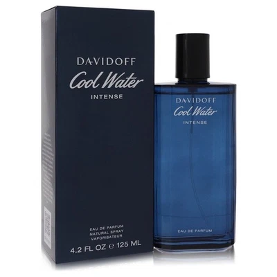 Cool Water Intense de Davidoff Eau De Parfum Spray 4,2 OZ para hombre Foto 1 de 4