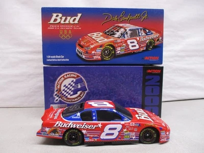 2000 Action Dale Earnhardt Jr. #8 Budweiser/Estados Unidos Equipo Olímpico 1/24 CWB Foto 1 de 3