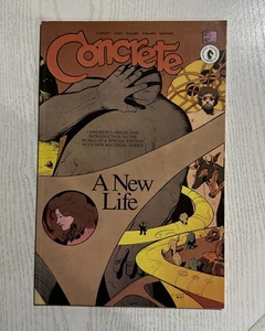 CONCRETE A NEW LIFE BOOK 2 DARK HORSE COMICS PAUL CHADWICK TPB (PAPERBACK) - Picture 1 of 2