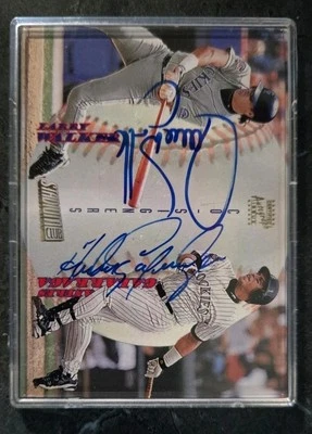 1998 Topps Stadium Club - Co-Signers Larry Walker, Andres Galarraga #CS17 (AU) - Image 1 of 2