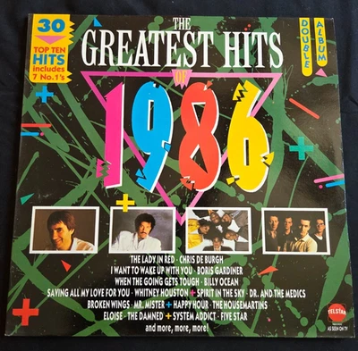 The Greatest Hits of 1986 - Various Artists 2 x 12" LP Vinyl Record Star 2286 B Foto 1 de 4