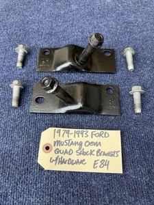 87-93 Mustang 5.0 Quad Shock Mounts Brackets V8 GT LX 1987-1993 302 Set Pair 2PC - Picture 1 of 8
