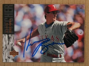 AUTOGRAPHED - Kevin Brown Upper Deck #487 Texas Rangers 1994 - Picture 1 of 2