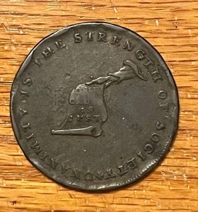 ( 1792-1794 ) Colonial Kentucky großer Cent, rar - Bild 1 von 8