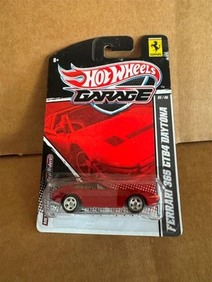 Hot Wheels Garage Ferrari 365 GTB4 Daytona Red Real Riders HTF P23 - Image 1 of 2