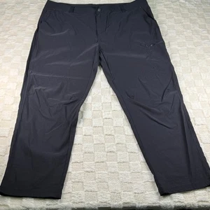Free Country Mens Gray Nylon Spandex Stretch Performance Cargo Hiking Pants 44 - Picture 1 of 10
