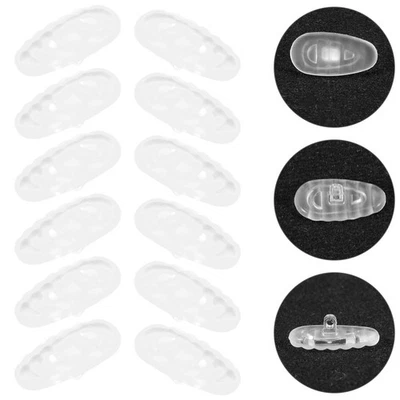  20 Pairs Brillen Nasenpolster Brillen-zubehör Nasenpads Selbstklebend Dünn - Bild 1 von 4