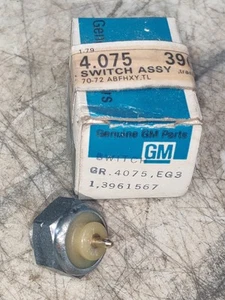 TCS Switch GM #3961567 Chevelle, Camaro, Corvette NOS #2 OF 2 - Picture 1 of 5