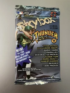 Skybox MLB 1999 Thunder Pack Of 8 Cards Unopened  - Picture 1 of 2