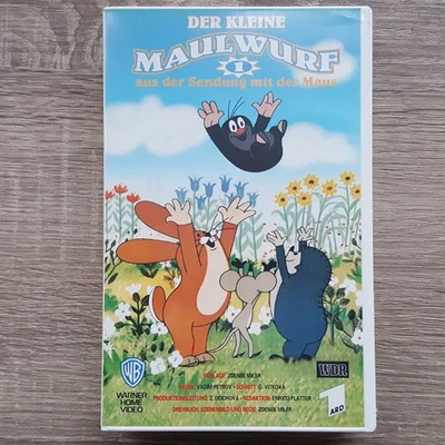 Der kleine Maulwurf 1 aus der Sendung mit der Maus VHS Video Kassette in Hülle - Bild 1 von 3