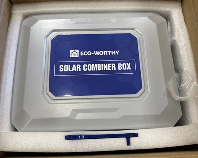 ECO-WORTHY 6 String Solar PV Combiner Box 125A Circuit Breakers Surge Protective - Image 1 of 4