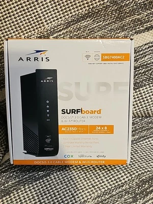 Arris SURFboard SBG7400AC2-RB Wireless Cable Modem - Image 1 of 4