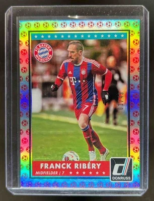 2015 Donruss Franck Ribery Red Fußball Ball #1/49 Bayern München - Bild 1 von 2