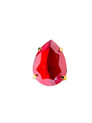 18x13mm Royal Red DeLite Cristal Swarovski Piedra de fantasía Pera 4320 Cantidad:1 Foto 1 de 2