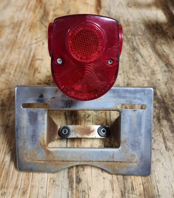 1970 HONDA SL 100 OEM REAR TAIL LIGHT - Image 1 of 4