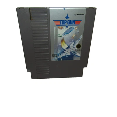 Cartucho de videojuego Top Gun Nintendo NES solo probado y funcionando Foto 1 de 4