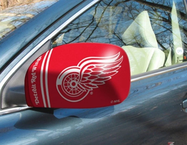 CUBIERTAS DE ESPEJOS RETROVISORES PARA COCHES DETROIT RED WINGS NCAA TAMAÑO PEQUEÑO Foto 1 de 1