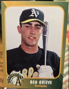 1999 Generation Oakland A's Baseballkarte von Ben Grieve #2 (NM) kostenlose Rtns - Bild 1 von 2