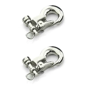 2PCS Metal Winch Hook Tow Hook for Axials SCX10  TRX4 D90 RC Toy Car6769 - Picture 1 of 7