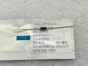 DKV96533066, 149065-1, ALPHA, MICROWAVE DIODE - Picture 1 of 1